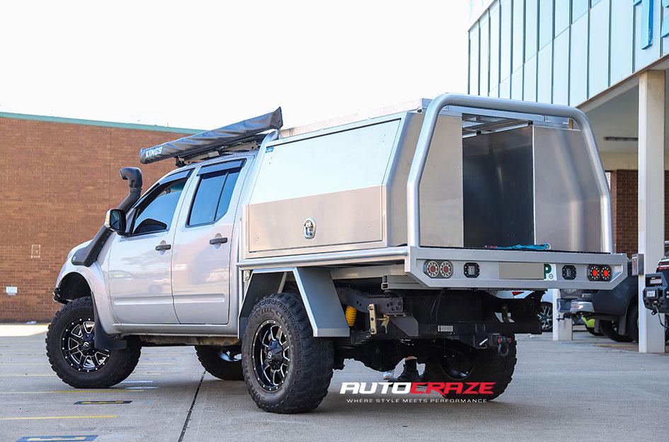 NISSAN NAVARA MAVERICK GLOSS BLACK MILLED ACCENTS